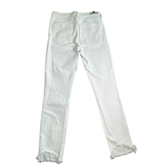 Citizens of Humanity Rocket Crop High Rise Skinny White Jeans Size 26 $198 - Picture 12 of 16